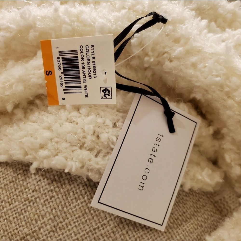 1.State Drape Front Poodle Cardigan sz Small - Picture 10 of 11